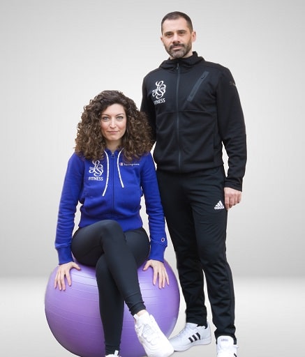 Silvia Ludo istruttori fitness. Allenamentoa Verona e Colà