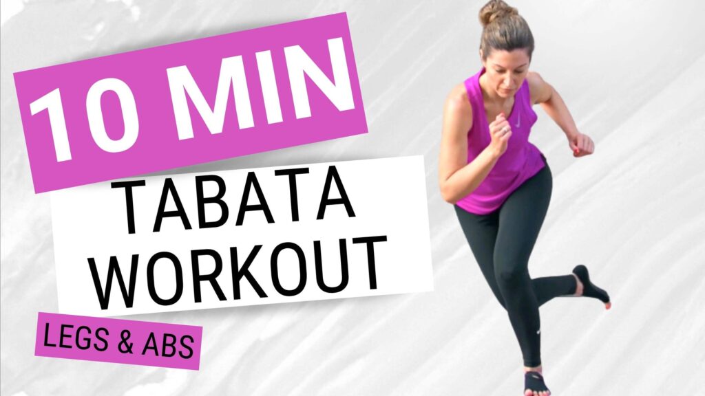 Allenamento Tabata gambe e addome